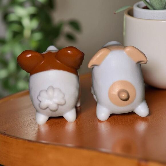 Chubby Puppies Jack Russell Terrier & Papillon Mini Dog Figures B16 - Picture 5 of 5